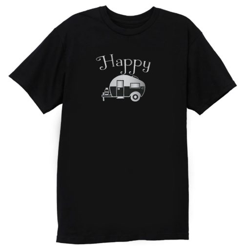 Happy Camper Travelling T Shirt