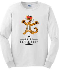 Happy Fathers Day To A Cat Lover Long Sleeve