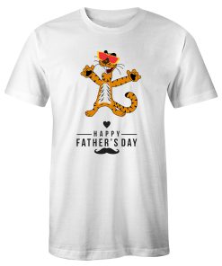 Happy Fathers Day To A Cat Lover T Shirt