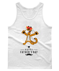 Happy Fathers Day To A Cat Lover Tank Top