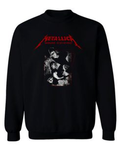 Hardwired To Self Destruct Metallica Band Sweatshirt