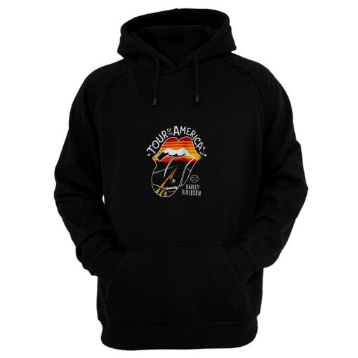 Harley Davidson Rolling Stones America Tour Hoodie