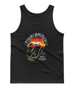 Harley Davidson Rolling Stones America Tour Tank Top