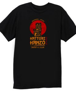 Hattori Hanzo Okinawa Sword And Sushi T Shirt