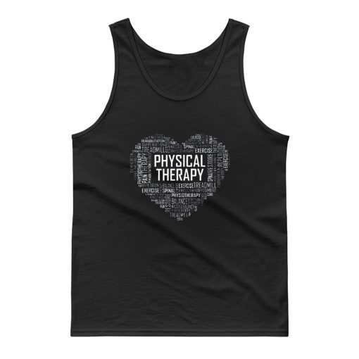 Heart Pysichal Therapy Tank Top