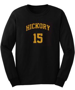 Hickory Basketball Indiana Hoosier Underdog Long Sleeve
