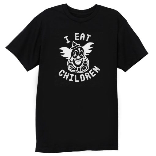 I Eat Children Horror Pennywise Clown T Shirt