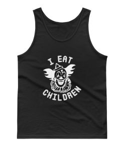 I Eat Children Horror Pennywise Clown Tank Top