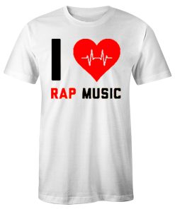 I love Rap Music Rap Lovers Classic T Shirt
