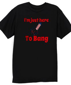 Im Just Here To Bang T Shirt