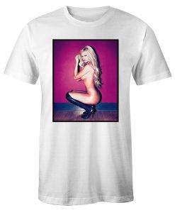 Implied Nude Pinup Girl T Shirt