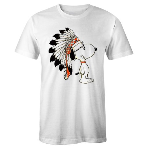 Indian Snoopy Dog Animal Humour Funny TV Cartoon T Shirt