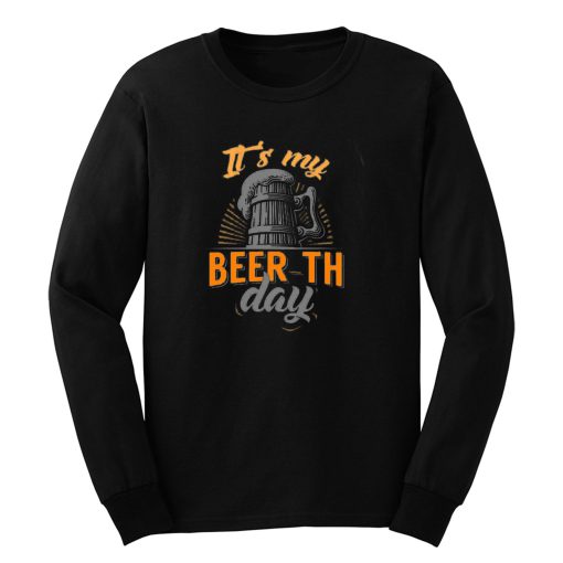 Its My Beer Day Retro Long Sleeve