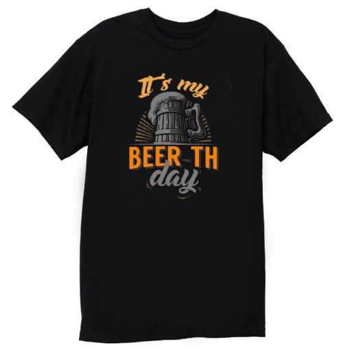 Its My Beer Day Retro T Shirt