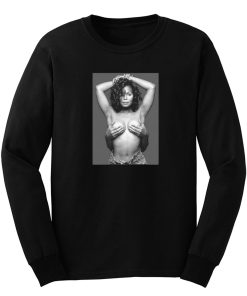 Janet Jackson Cover Rolling Stones Long Sleeve