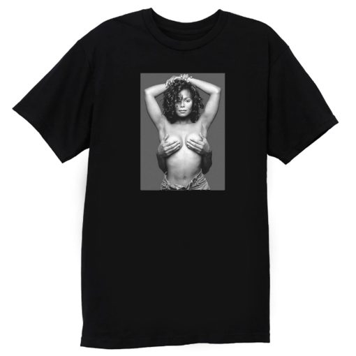 Janet Jackson Cover Rolling Stones T Shirt