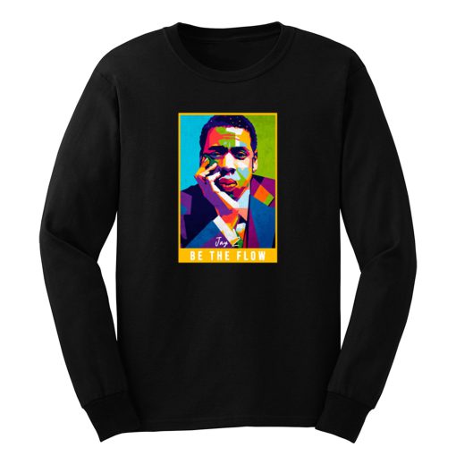 Jay Z WPAP Photo Be The Flow Rap Hip Hop Long Sleeve