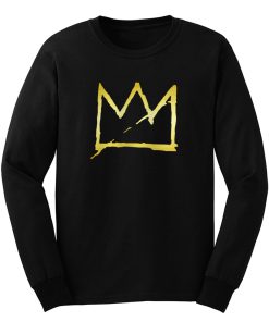 Jean Michel Basquiat Crown Abstract Long Sleeve