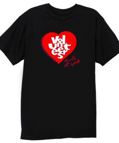 Jerzees Single Stitch Hearts at Work T Shirt