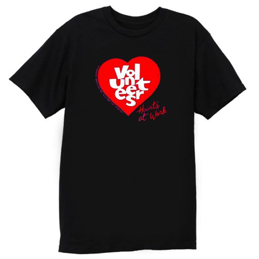 Jerzees Single Stitch Hearts at Work T Shirt