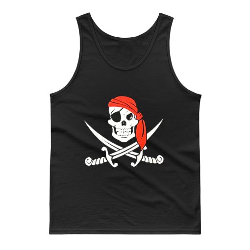 Jolly Roger Pirate Flag Tank Top