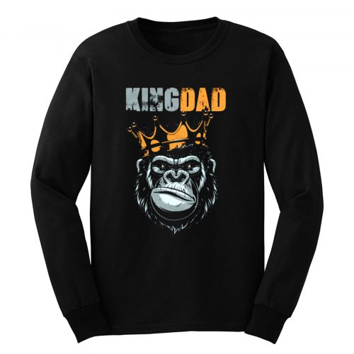 KIng Dad Fathers King Kong Long Sleeve