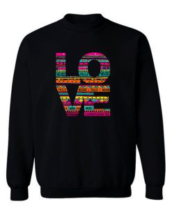 Kerusso Womens Love Doodle Sweatshirt