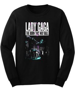 Lady Gaga Castle Tour 2013 The Born This Way Ball Pop Long Sleeve