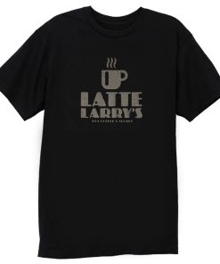 Latte Larry Vintage Coffee Lovers T Shirt