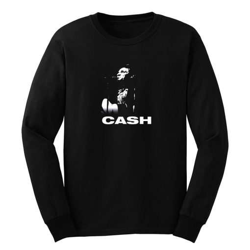 Legend Of Rock Johnny Cash Long Sleeve