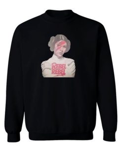 Leia Organa Rebel David Bowie Star Wars Sweatshirt