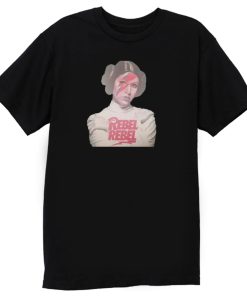 Leia Organa Rebel David Bowie Star Wars T Shirt