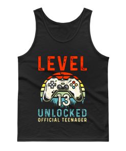 Level 13 Unlocked 13th Birthday Tank Top