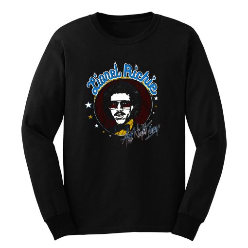 Lionel Richie All Night Long Singer Retro Long Sleeve