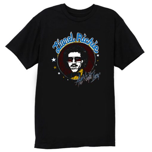 Lionel Richie All Night Long Singer Retro T Shirt