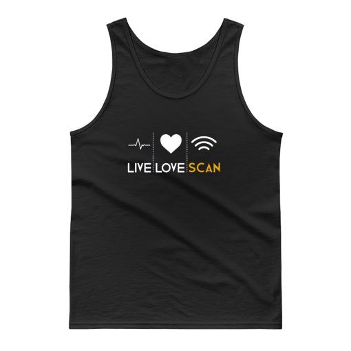 Live Love Scan Tank Top