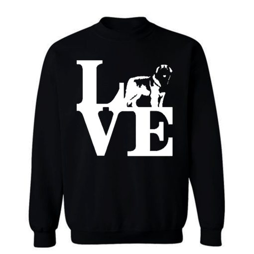 Love Leonberger Dog Lover Sweatshirt