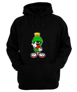 MARVIN THE MARTIAN Showing Midle Finger Hoodie