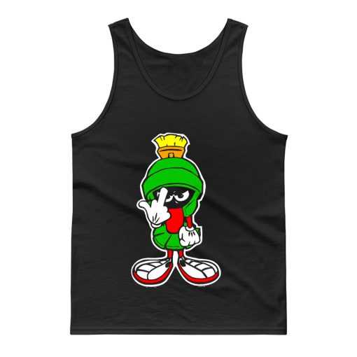 MARVIN THE MARTIAN Showing Midle Finger Tank Top