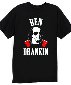 MOUNT SLOSHMORE 4th of July Ben Drankin T Shirt