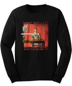 Mac Miller Watching Movie With The Sound Long Sleeve