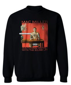 Mac Miller Watching Movie With The Sound Sweatshirt