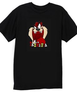 Mad Taz Funny Face Tazmania Cartoon T Shirt