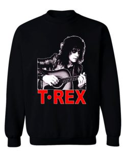 Marc Bolan T Rex Slider English Guitar Sweatshirt