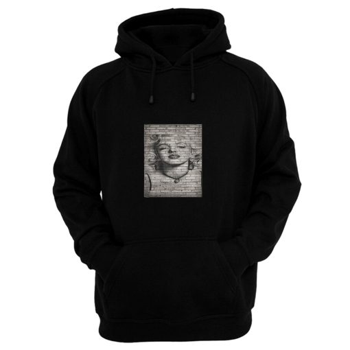 Marilyn Poster On the Wall Hoodie