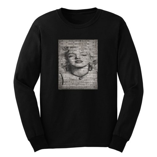 Marilyn Poster On the Wall Long Sleeve