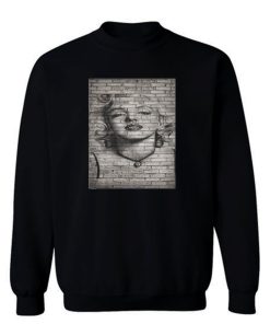 Marilyn Poster On the Wall Sweatshirt