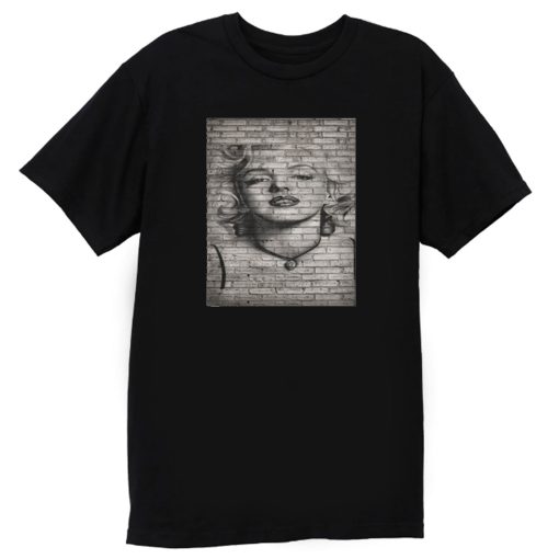 Marilyn Poster On the Wall T Shirt