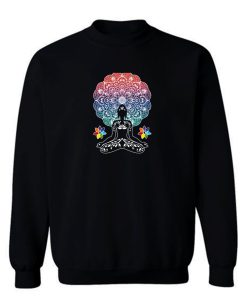 Meditation Colourful Sweatshirt