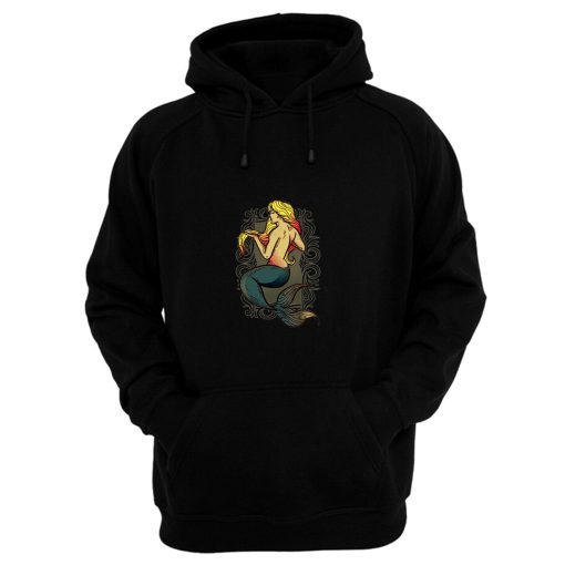 Mermaid Cartoon Funny Hoodie